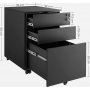 Bille-Box 52 x 39 cm - Schwarz