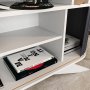 Stormy Sideboard - Weiß/Anthrazit