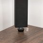 Nilla Eckregal 125 cm - Braun/Schwarz