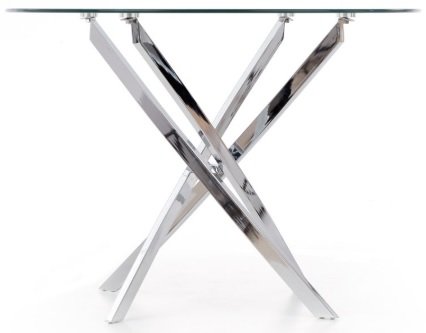 Trend 4 Tische - Glas/Chrom