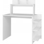 Bett Schreibtisch 104,5 x 55 cm - Weiß