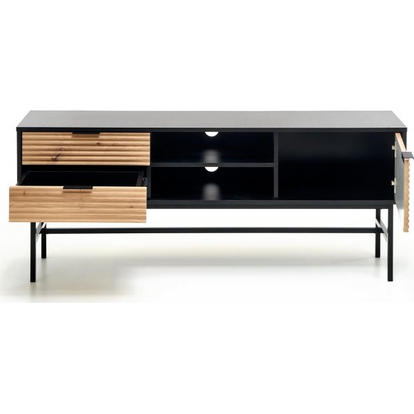 Laguna Medienbank - Artisan Eiche/Schwarz