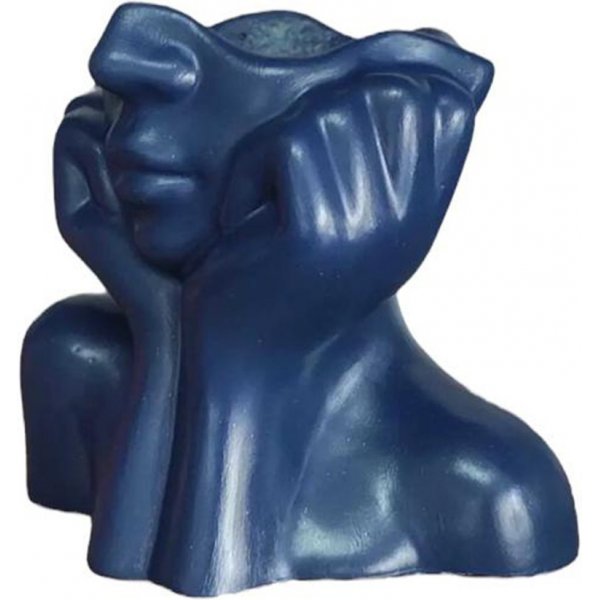 Revo Vase - Indigoblau