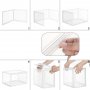 Kenan Aufbewahrungsbox 36x28 cm, 6er-Pack - Transparent