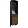 Vitrine Soma - Schwarz/Espresso
