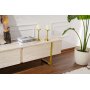 Serenity Medienbank - Travertin/Gold