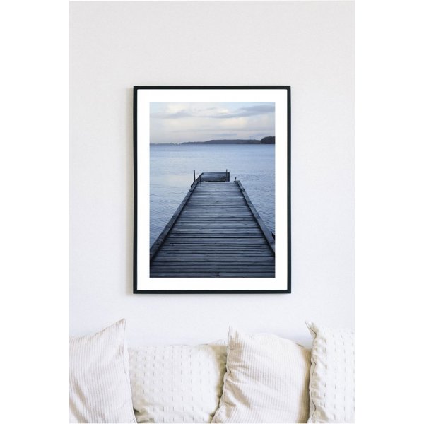 Posterworld - Motiv Blauer Pier - 70x100 cm