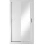 Mervyn Garderobe mit Schiebetüren und Stauraum D120 cm - weiß