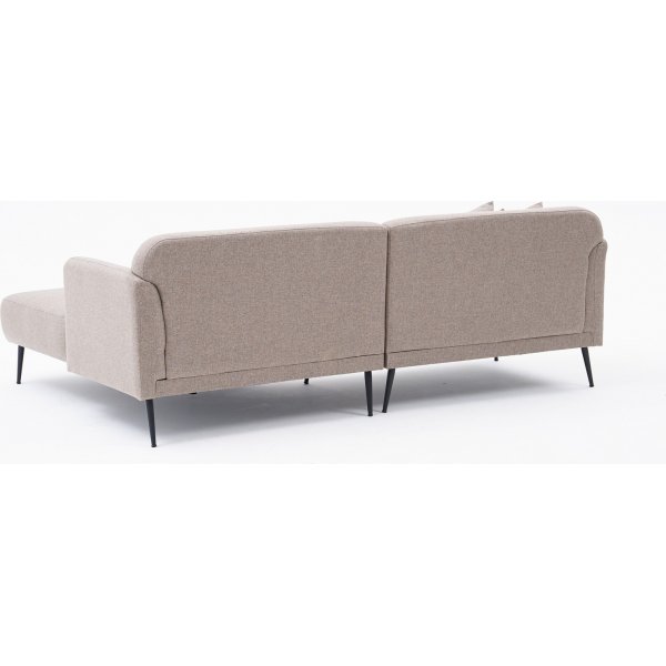 Revos Diwansofa rechts - Braun